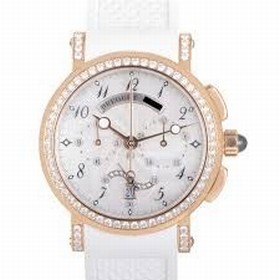 Breguet Marine Chronograph White Dial Ladies Watch 8828BR5D586DD00