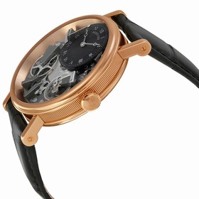 Breguet Tradition Automatic Skeleton Dial 18 kt Rose Gold Men's Watch 7057BR/G9/9W6