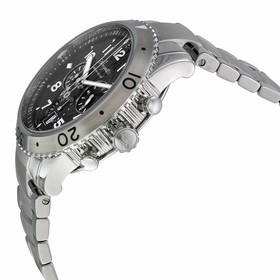 Breguet Transatlantique Type XXI Flyback Ruthenium Dial Stainless Steel Men's Watch 3810ST92SZ9