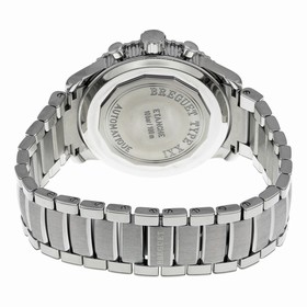 Breguet Transatlantique Type XXI Flyback Ruthenium Dial Stainless Steel Men's Watch 3810ST92SZ9