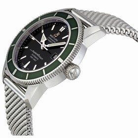 Breitling Aeromarine Superocean Heritage Green Bezel Automatic Men's Watch A1732136-BA61SS