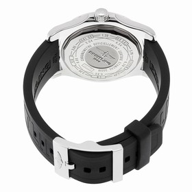 Breitling Avener II GMT Black Dial Black Rubber Men's Watch A3239011-BC35BKPT3