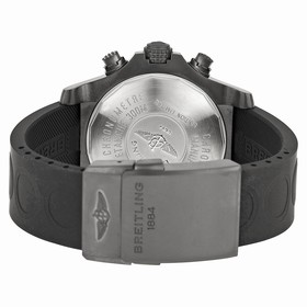 Breitling Avenger Black Dial Chronograph Rubber Men's Watch M133802C-BC73BKOR