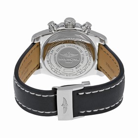 Breitling Avenger II Automatic Black Dial Black Leather Men's Watch A1338111-BC32BKLD