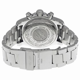 Breitling Avenger II Black Dial Chronograph Stainless Steel Automatic Men's Watch A1338111-BC32SS
