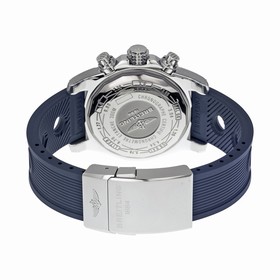 Breitling Avenger II Chronograph Automatic Blue Dial Blue Leather Men's Watch A1338111-C870BLOR