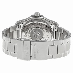 Breitling Avenger II GMT Black Dial Stainless Steel Men's Watch A3239011/BC35SS