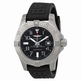 Breitling Avenger II Seawolf Automatic Black Dial Black Rubber Men's Watch A1733110-BC31BKPT3