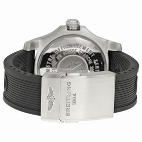 Breitling Avenger II Seawolf Automatic Black Dial Ruber Men's Watch A1733110-BC31BKOR