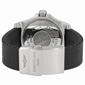 Breitling Avenger II Seawolf Black Dial Black Rubber Automatic Men's Watch A1733110-F563BKPD3