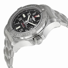 Breitling Avenger II Seawolf Black Dial Stainless Steel Automatic Men's Watch A1733110-BC31SS