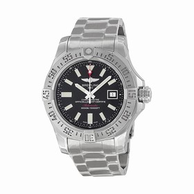 Breitling Avenger II Seawolf Black Dial Stainless Steel Men's Watch A1733110-BC30SS