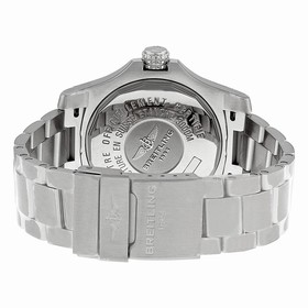 Breitling Avenger II Seawolf Black Dial Stainless Steel Men's Watch A1733110-BC30SS