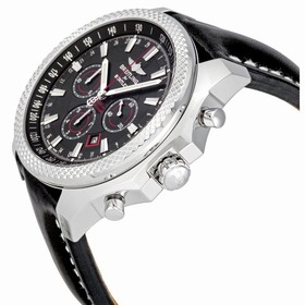 Breitling Bentley Barnato Black Dial Chronograph Men's Watch A2536824-BB11BKLD