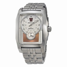 Breitling Bentley Flying B Automatic Jumping Hour Amber Dial Men's Watch A2836212-H521