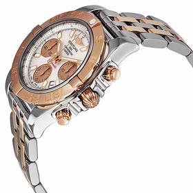 Breitling Chronomat 41 Automatic Chronograph Rose Gold and Stainless Steel Men's Watch CB014012-A722TT
