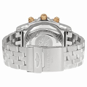 Breitling Chronomat 44 Black Dial Stainless Steel Men's Watch CB011012-B957SS