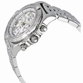 Breitling Chronomat B01 Antarctica White Chronograph Men's Watch AB011011-A690SS