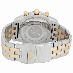 Breitling Chronomat B01 Black Dial Two Tone Men's Watch CB011012-B968TT