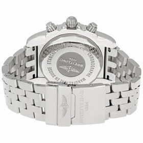 Breitling Chronomat B01 Silver Dial Chronograph Men's Watch AB011011-G684SS