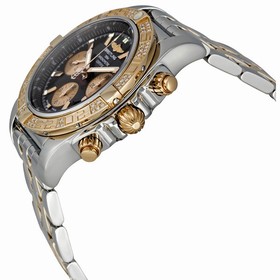 Breitling Chronomat Black Dial Automatic Two-tone Men's Watch CB0110AA/B968