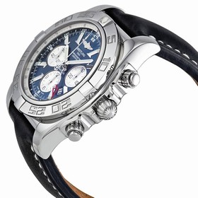 Breitling Chronomat GMT Automatic Chronograph Blue Dial Men's Watch AB041012-C834BKLT