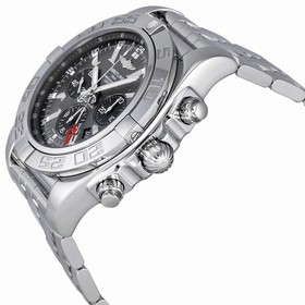 Breitling Chronomat GMT Automatic Grey Dial Men's Watch AB041012-F556SS