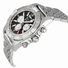 Breitling Chronomat GMT Black Dial Chronograph Automatic Men's Watch AB041012-BA69SS
