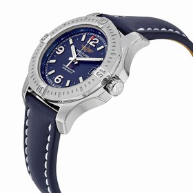 Breitling Colt 36 Blue Dial Quartz Ladies Watch A7438911-C913BLLD