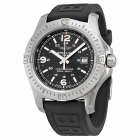 Breitling Colt Black Dial Black Rubber Men's Watch A7438811-BD45BKPT3