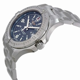 Breitling Colt Blue Dial Stainless Steel Men's Watch A7438811-C907SS
