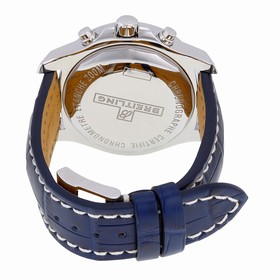 Breitling Colt Chronograph Automatic Blue Dial Blue Leather Men's Watch A1338811-C914BLCT