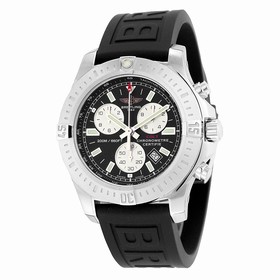 Breitling Colt Chronograph Black Dial Black Rubber Men's Watch A7338811-BD43BKPT3