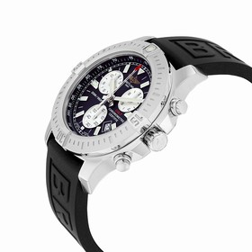 Breitling Colt Chronograph Black Dial Black Rubber Men's Watch A7338811-BD43BKPT3