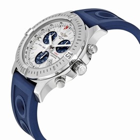 Breitling Colt Chronograph Silver Dial Quartz Men's Watch A7338811-G790BLOR