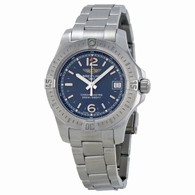 Breitling Colt Lady Blue Dial Stainless Steel Ladies Watch A7738811-C908SS