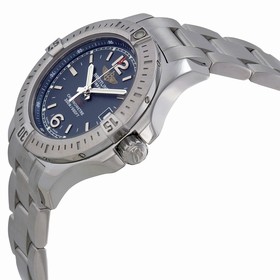 Breitling Colt Lady Blue Dial Stainless Steel Ladies Watch A7738811-C908SS