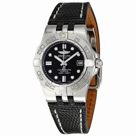 Breitling Galactic 30 Black Diamond Dial Ladies Watch A71340L2-BA14BKZD