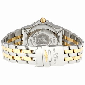 Breitling Galactic 30 Sierra Silver Dial Steel and 18kt Gold Ladies Watch C71340L2-G672TT