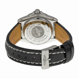 Breitling Galactic 32 Black Dial Lizard Leather Ladies Watch A71356L2-BA10BKZT