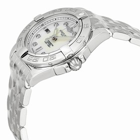 Breitling Galactic 32 Mother of Pearl Diamond Dial Ladies Watch A71356L2-A708SS