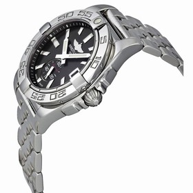 Breitling Galactic 36 Black Dial Stainless Steel Automatic Unisex Watch A3733012-BA33SS