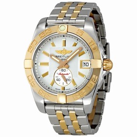 Breitling Galactic 36 Silver Dial Automatic Chronometer Two-tone Men's Watch C3733012/G714