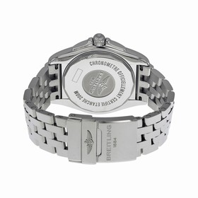 Breitling Galactic 44 Black Dial Day/Date Automatic Men's Watch A45320B9-BD42SS