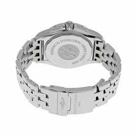 Breitling Galactic 44 Chronometer Sierra Silver Date/Day Dial Steel Men's Watch A45320B9-G797SS