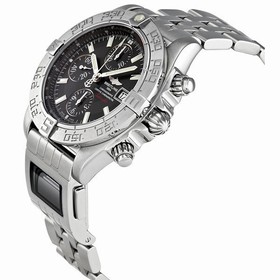 Breitling Galactic Chrono Graphite Stainless Steel Men's Watch A1336410/M512