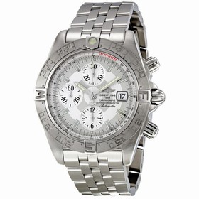 Breitling Galactic Chrono Silver Dial Automatic Men's Watch A1336410-G569SS