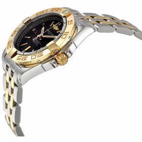 Breitling Galatic 32 Black Stainless Steel and Gold Ladies Watch C71356L2/BA12TT