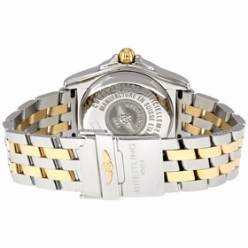 Breitling Galatic 32 Black Stainless Steel and Gold Ladies Watch C71356L2/BA12TT