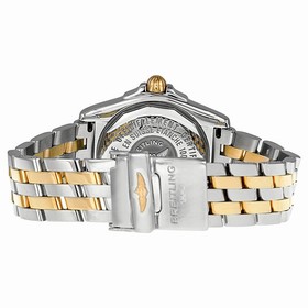 Breitling Lady Cockpit Diamond Rose Gold and Stainless Steel Ladies Watch C7135653-G650TT